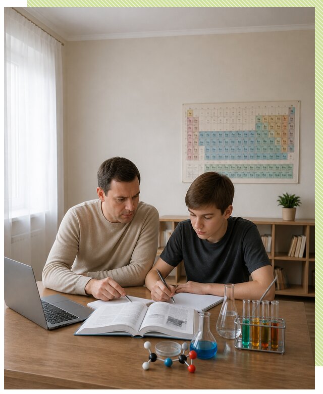 Репетитор по химии 8 класс в Учалах по цене от 1220 р. | Репетитор-Члы